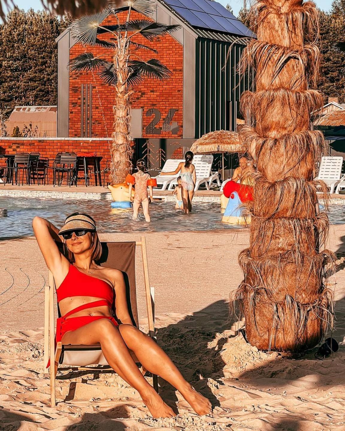 Wioska Wakacyjna Radawa Hotel Bagian luar foto